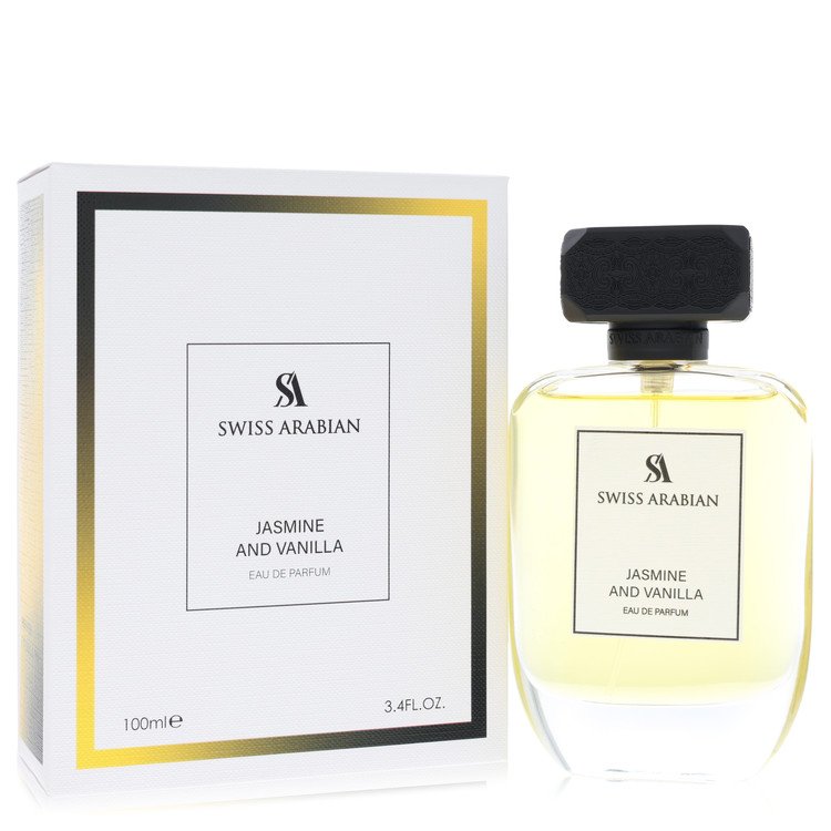 Swiss Arabian Jasmine And Vanilla by Swiss Arabian Eau De Parfum Spray 3.4 oz Swiss Arabian Jasmine And Vanilla by Swiss Arabian Eau De Parfum Spray 3.4 oz